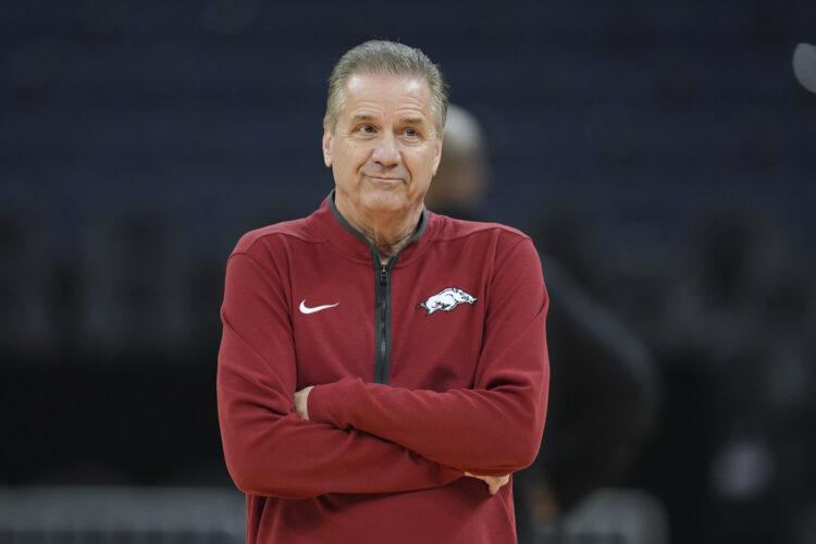 Calipari embraces new Cinderella role with 10th seeded Arkansas in the Sweet 16